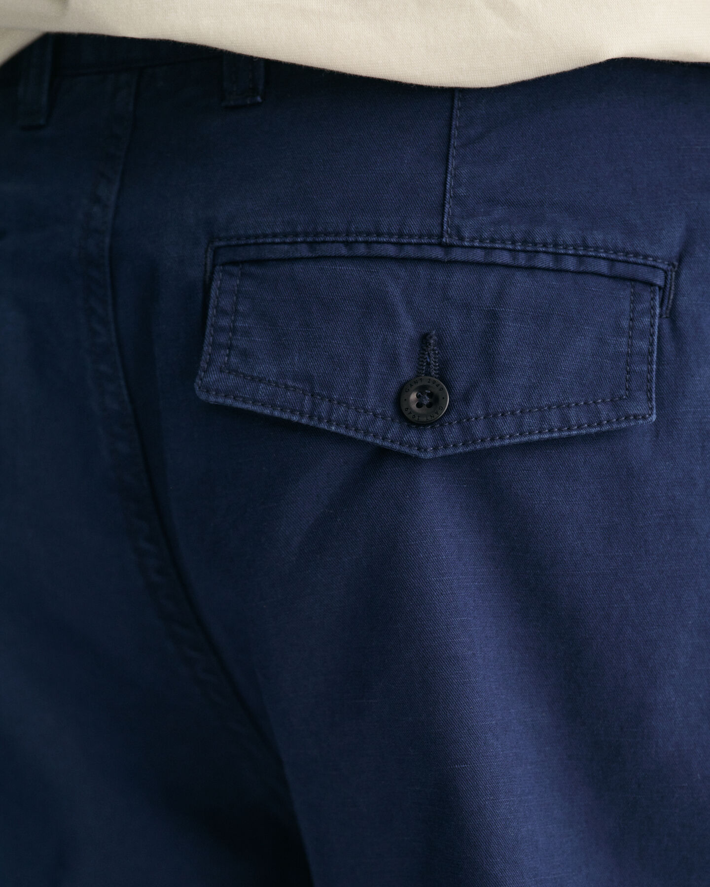 Pantaloncini in lino-cotone regular fit