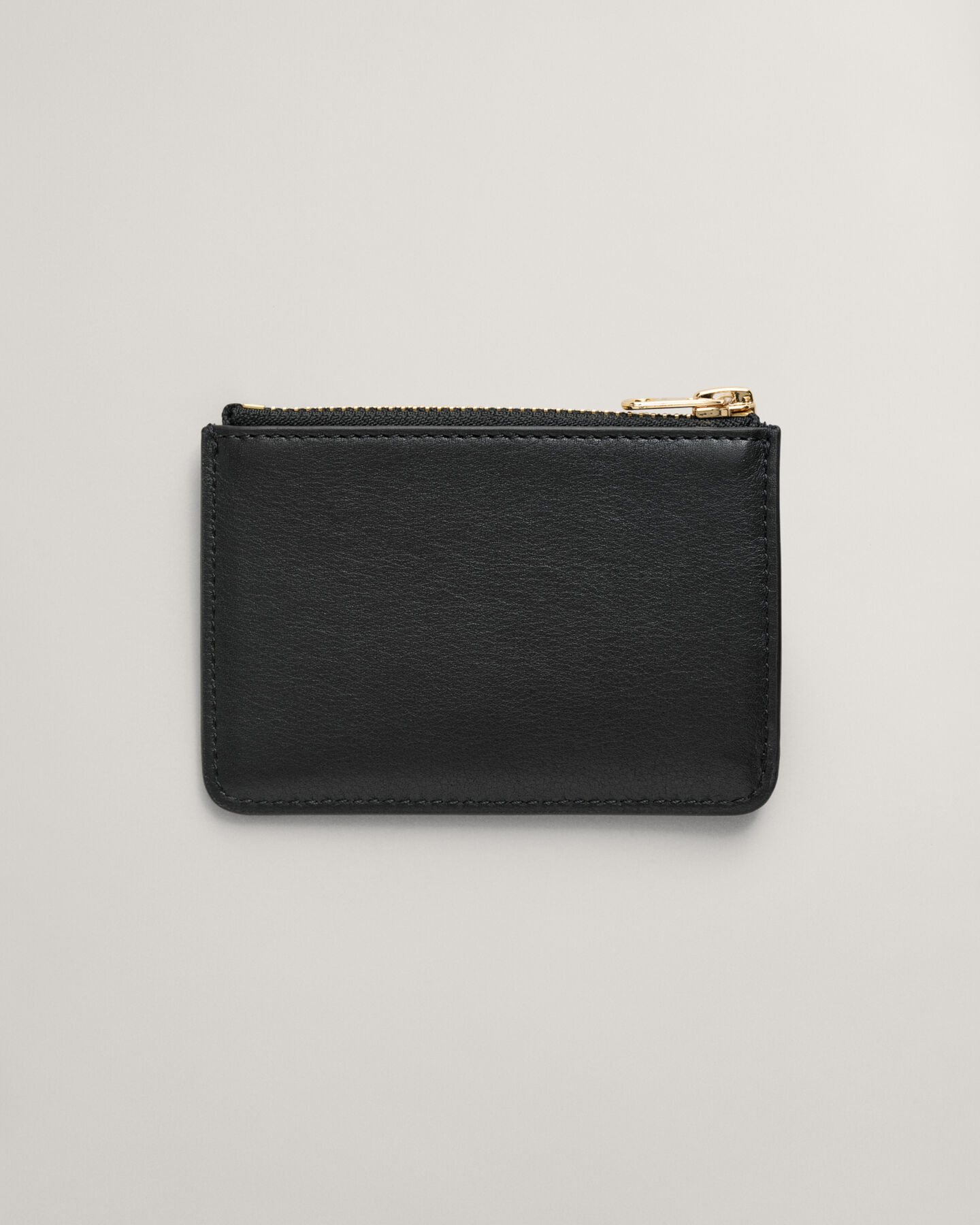 Pochette in pelle con zip