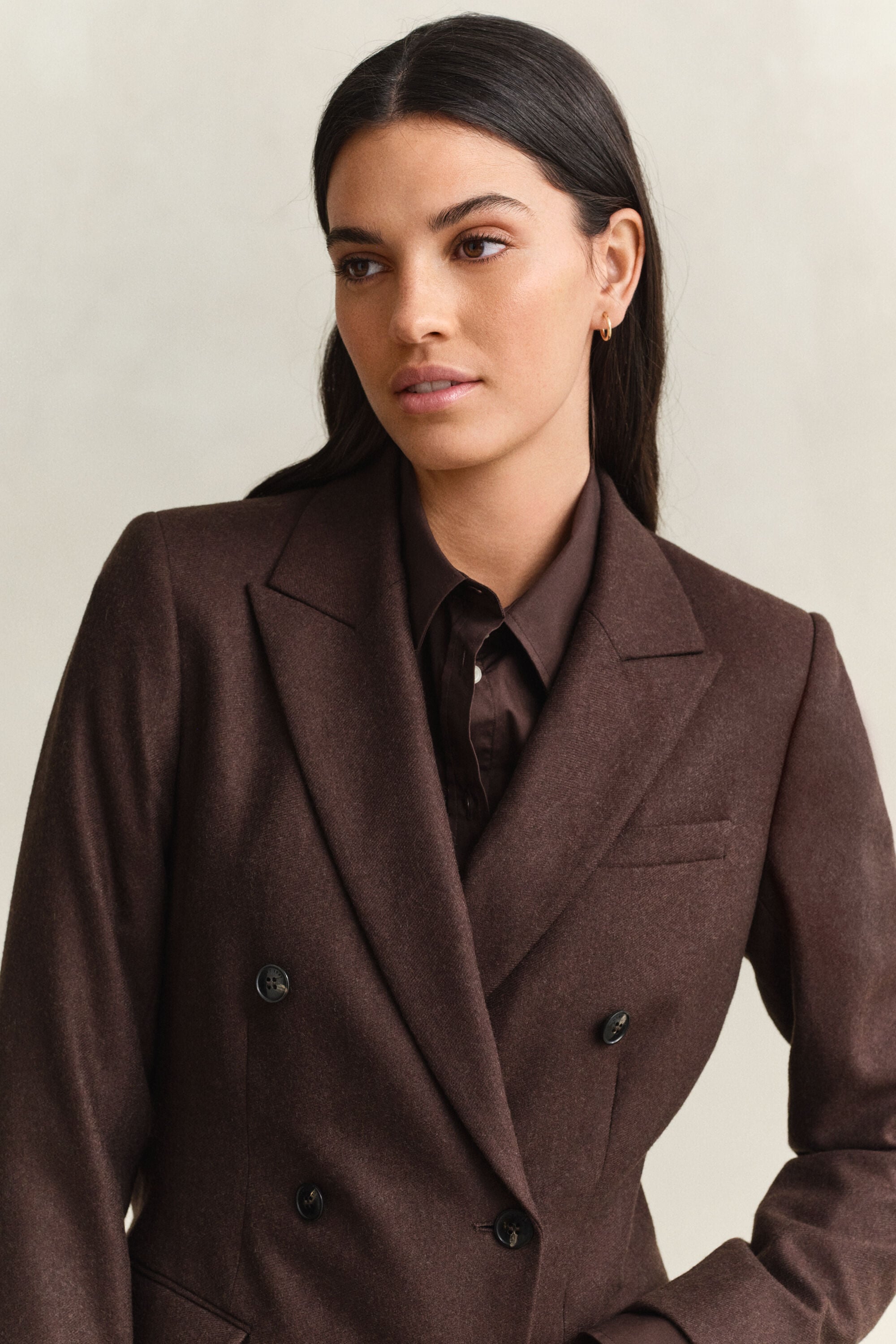 Blazer in flanella