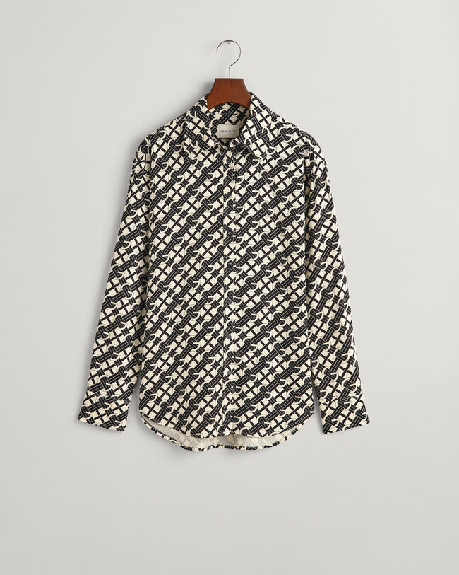 Camicia G Patterned relaxed fit