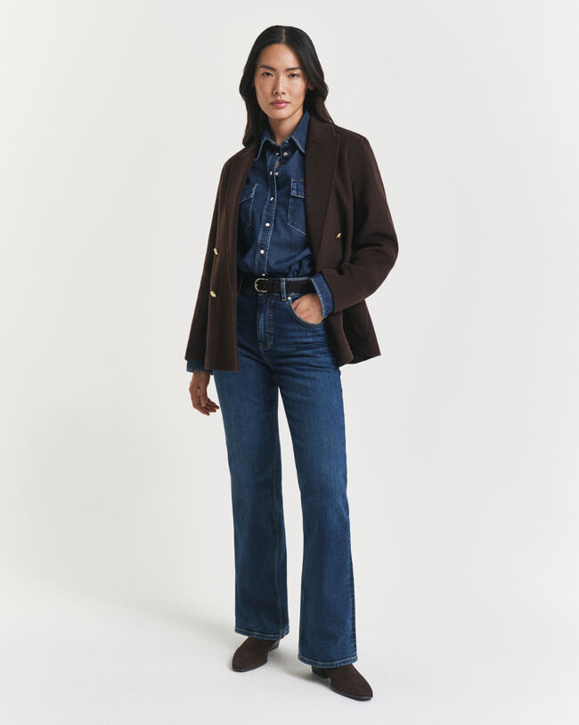 Blazer Club con cuciture a mano regular fit