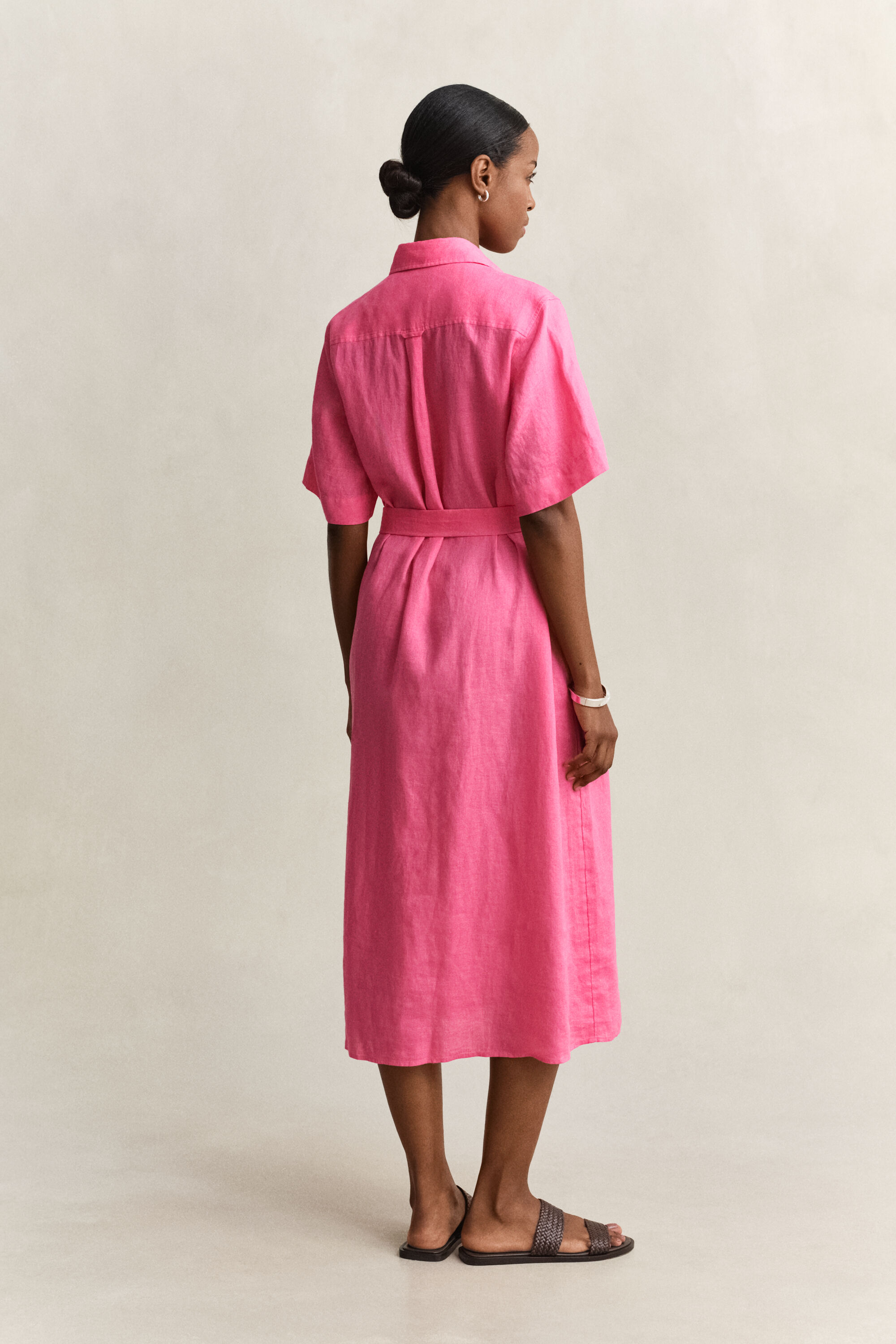 Abito chemisier in lino