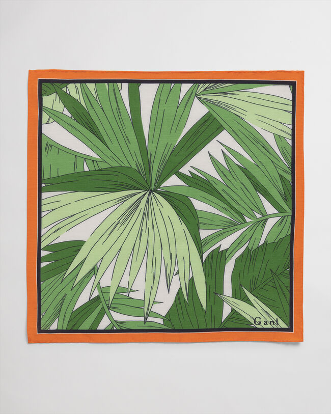 Fazzoletto con stampa Garden