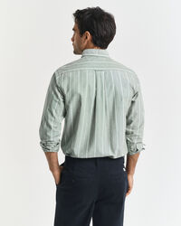 Camicia Oxford classica a righe regular fit