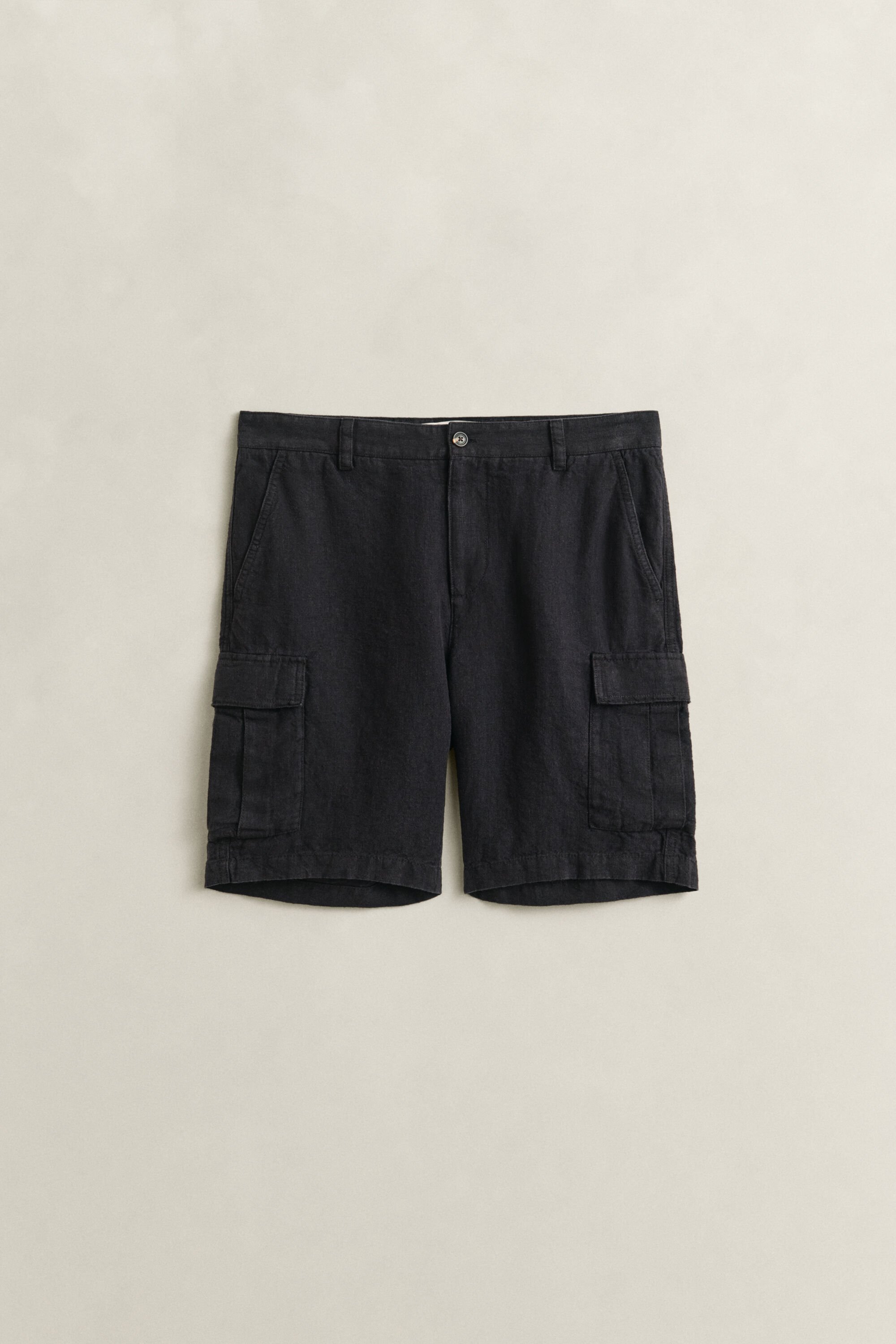 Pantaloncini cargo di lino