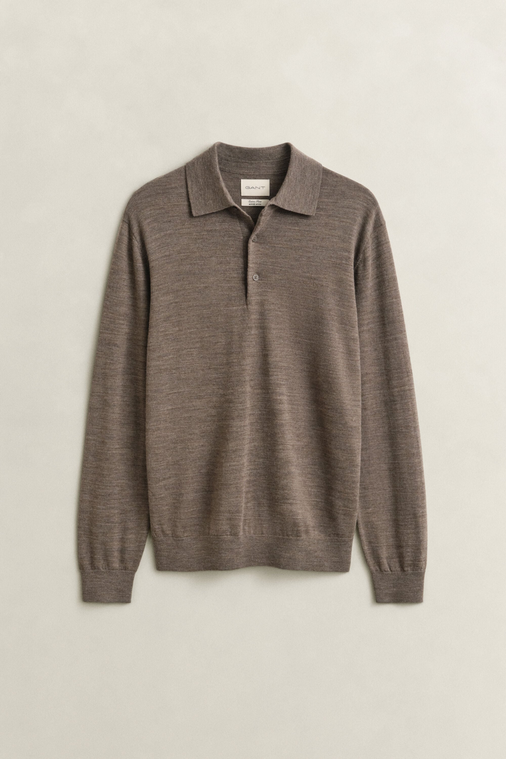 Polo in finissima lana merino