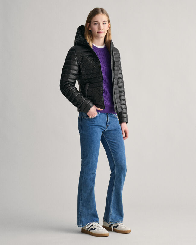 Piumino imbottito leggero lucido Teen Girls