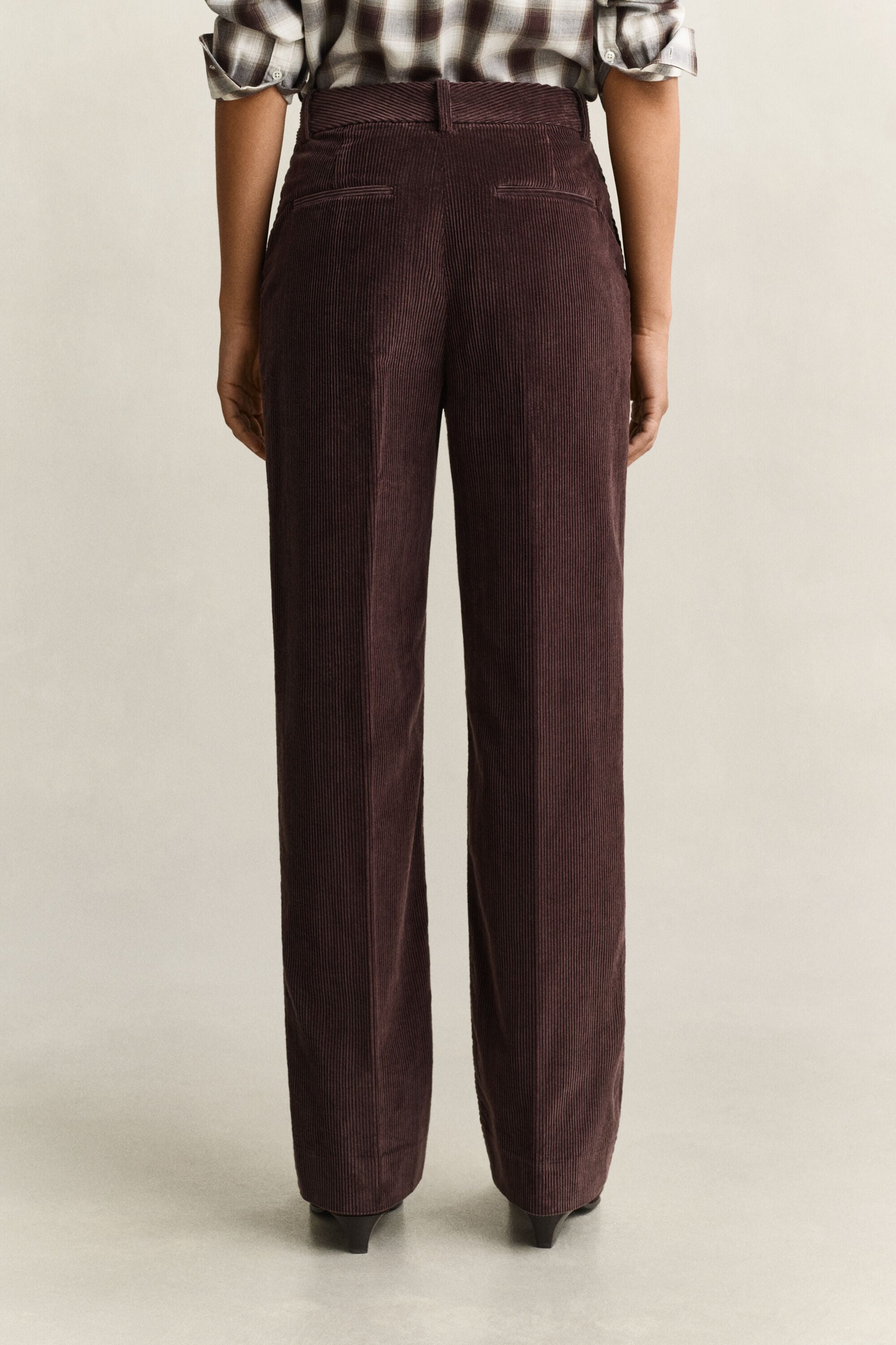 Pantaloni sartoriali in velluto a coste