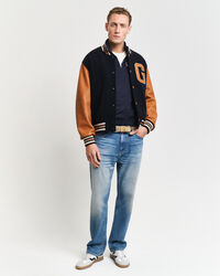 Felpa con zip corta Arch Graphic GANT 49