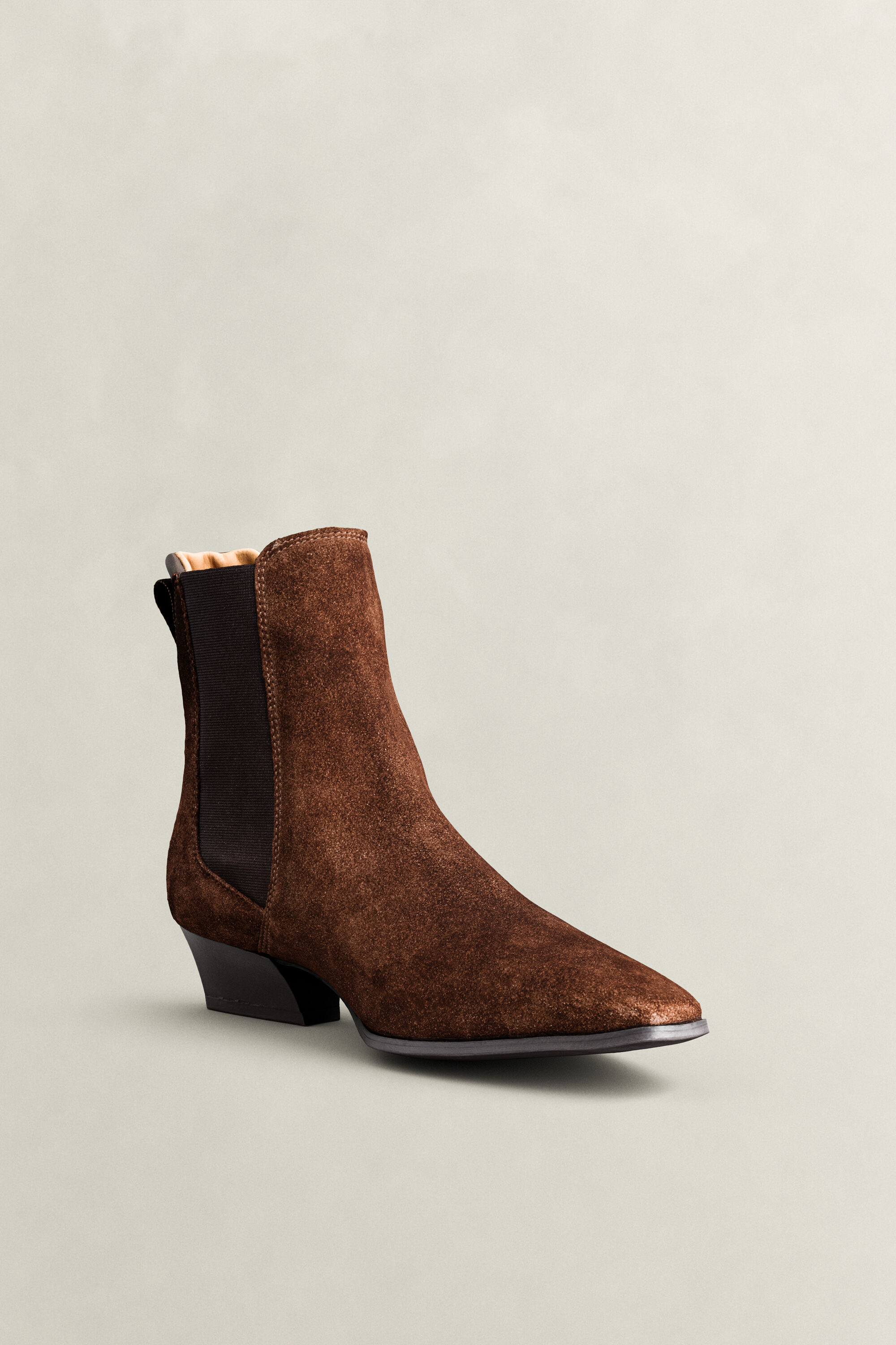 Stivaletti Bassotte in stile Chelsea in camoscio