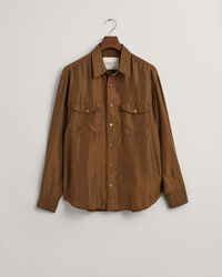 Camicia in seta relaxed fit