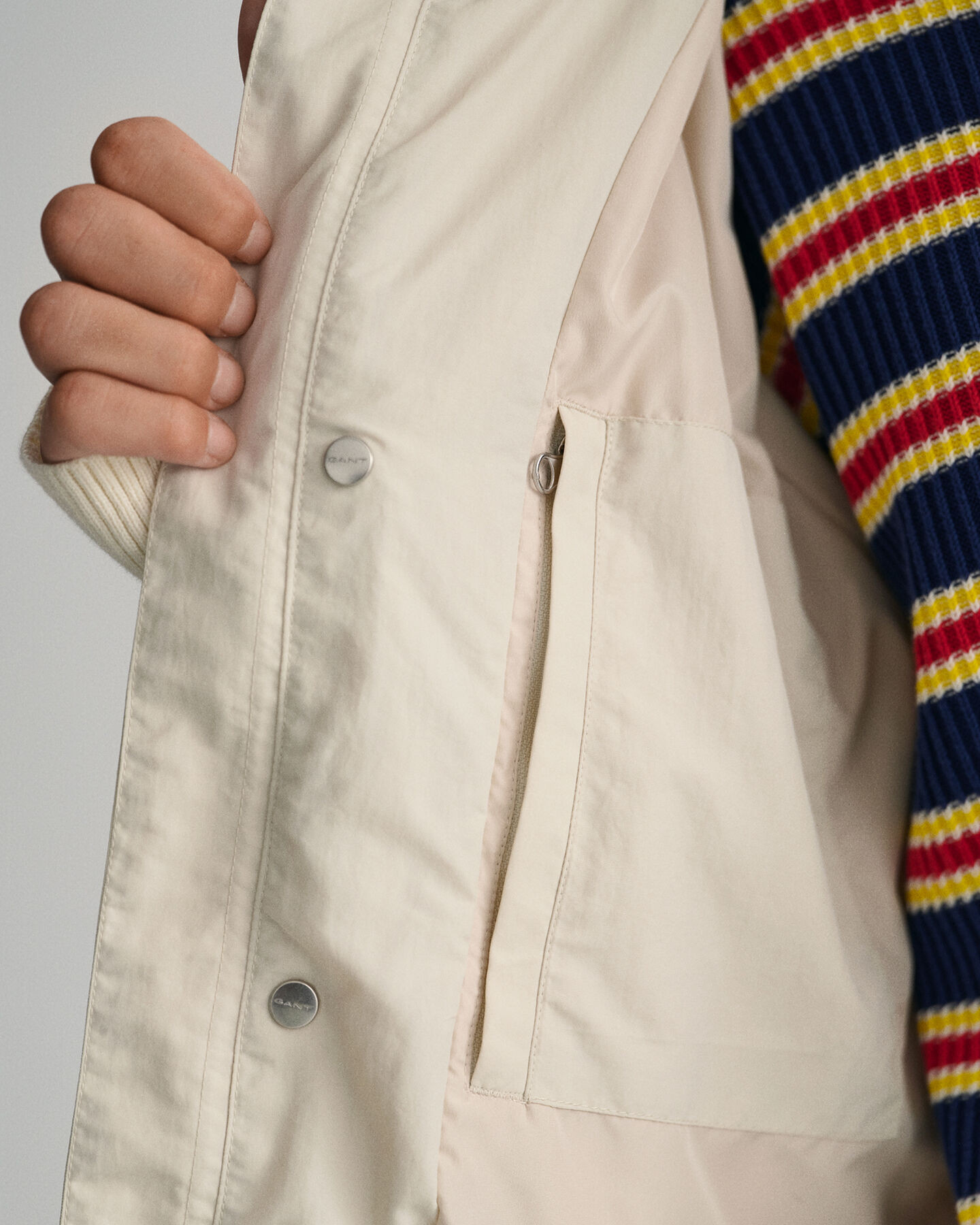 Giacca con maniche raglan