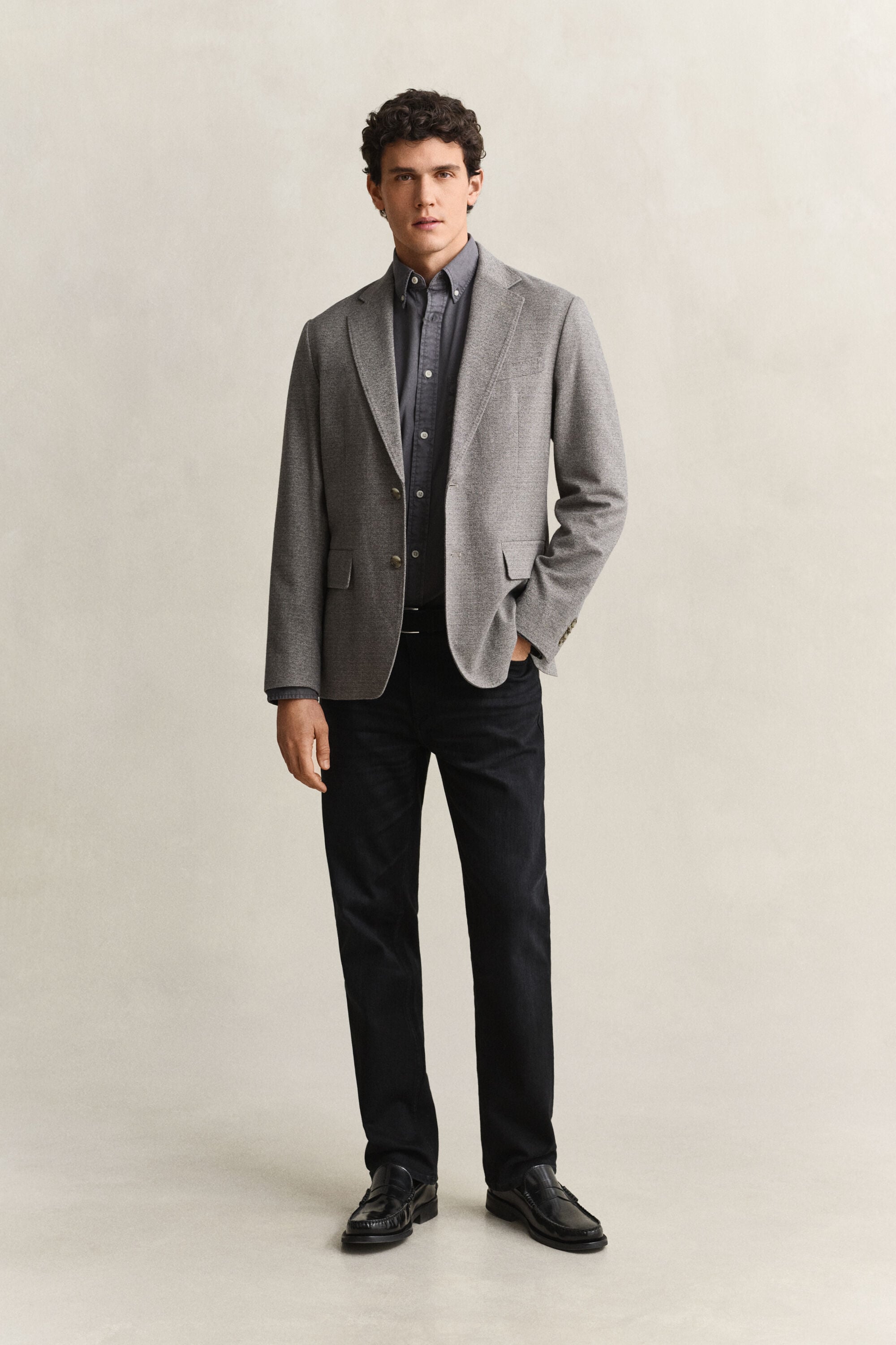 Camicia in twill regular fit