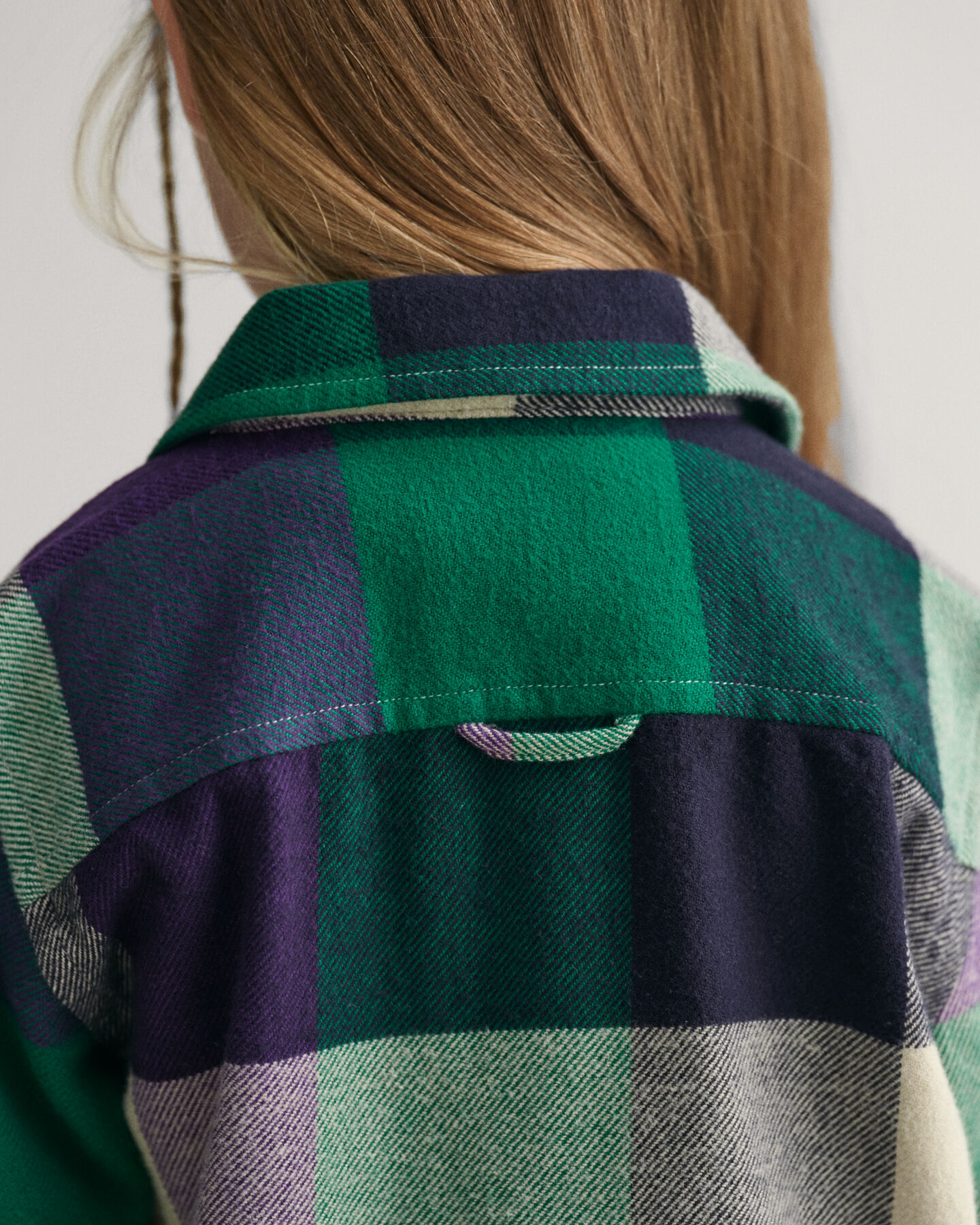 Giacca camicia a quadri Shield Kids