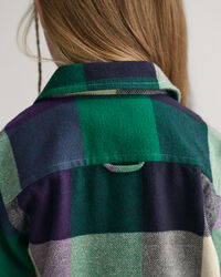 Giacca camicia a quadri Shield Kids