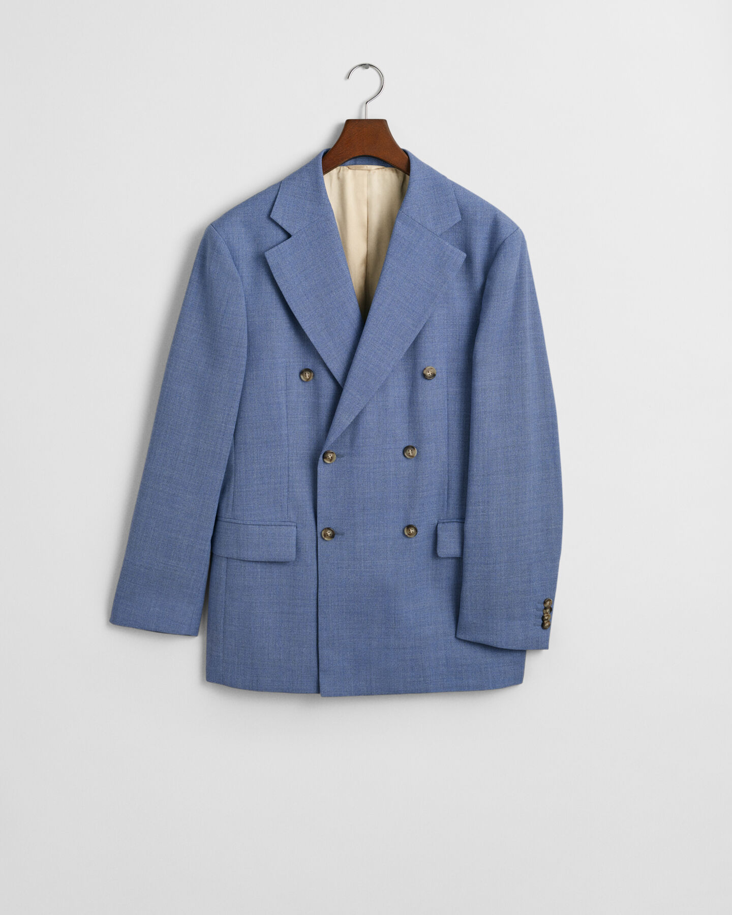 Giacca da abito in lana mouliné regular fit