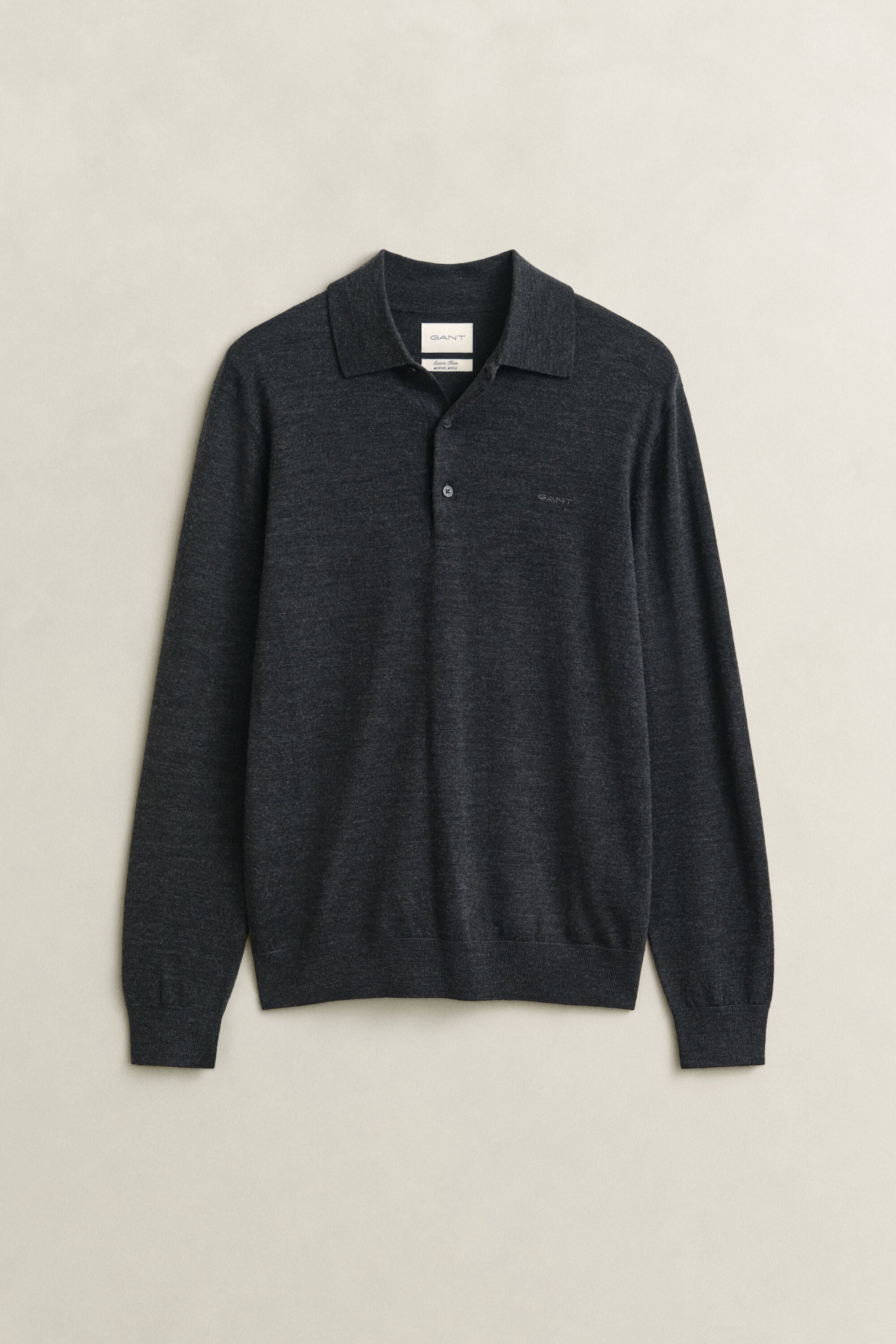 Polo in finissima lana merino