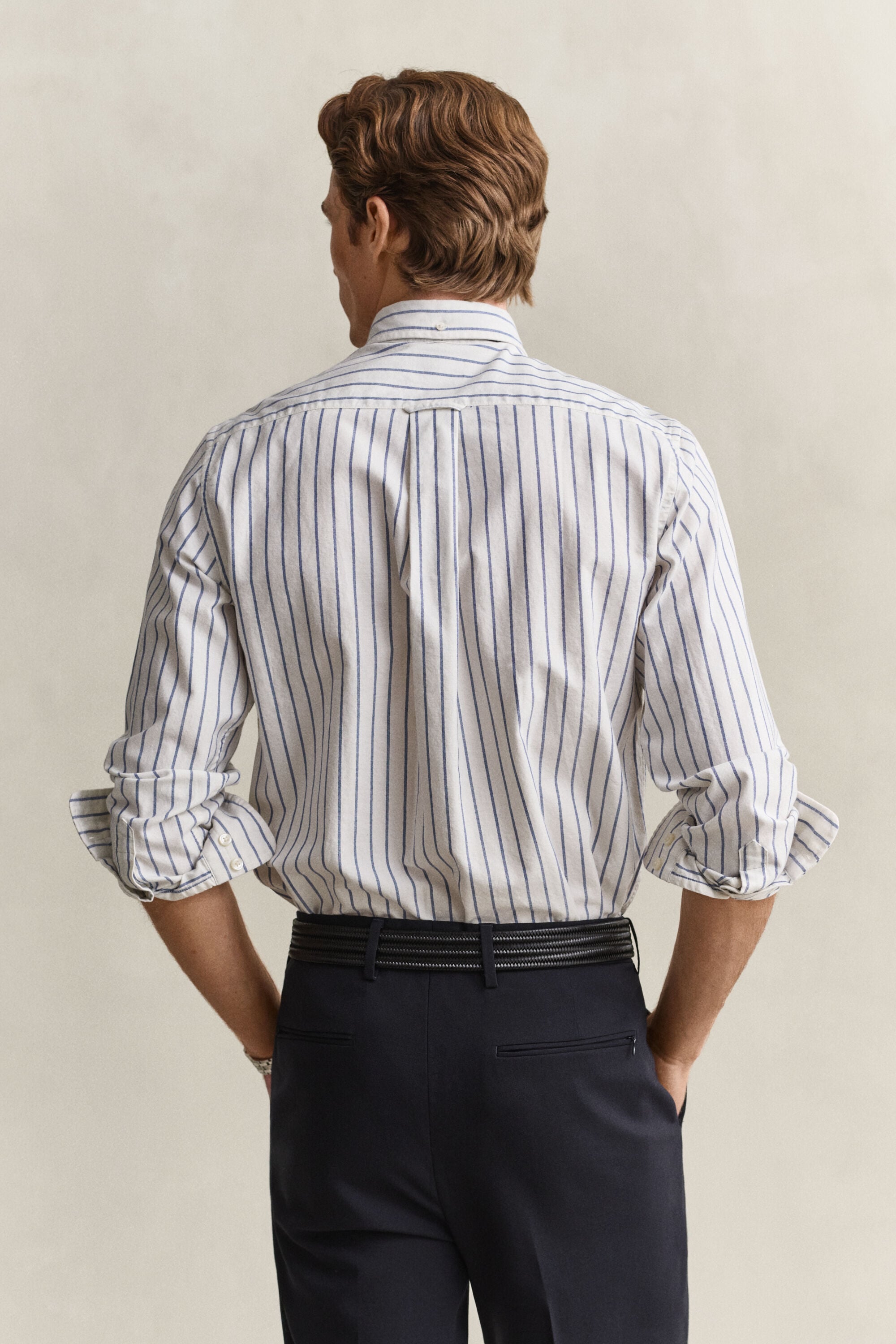 Camicia Oxford classica a righe