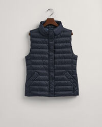 Piumino smanicato leggero