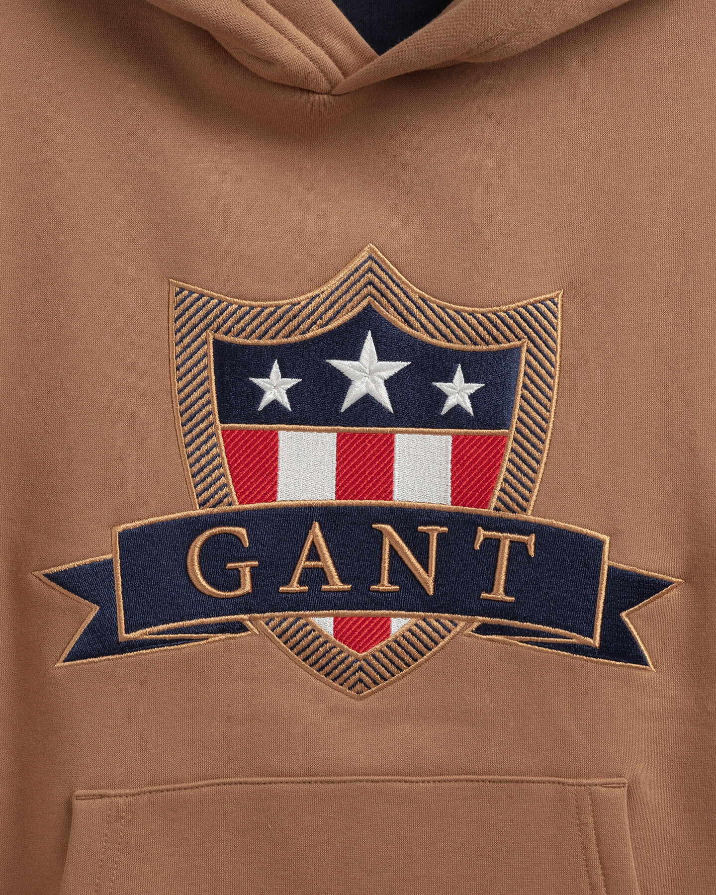 Felpa Banner Shield con cappuccio teens