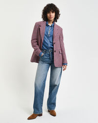 Blazer pied-de-poule regular fit