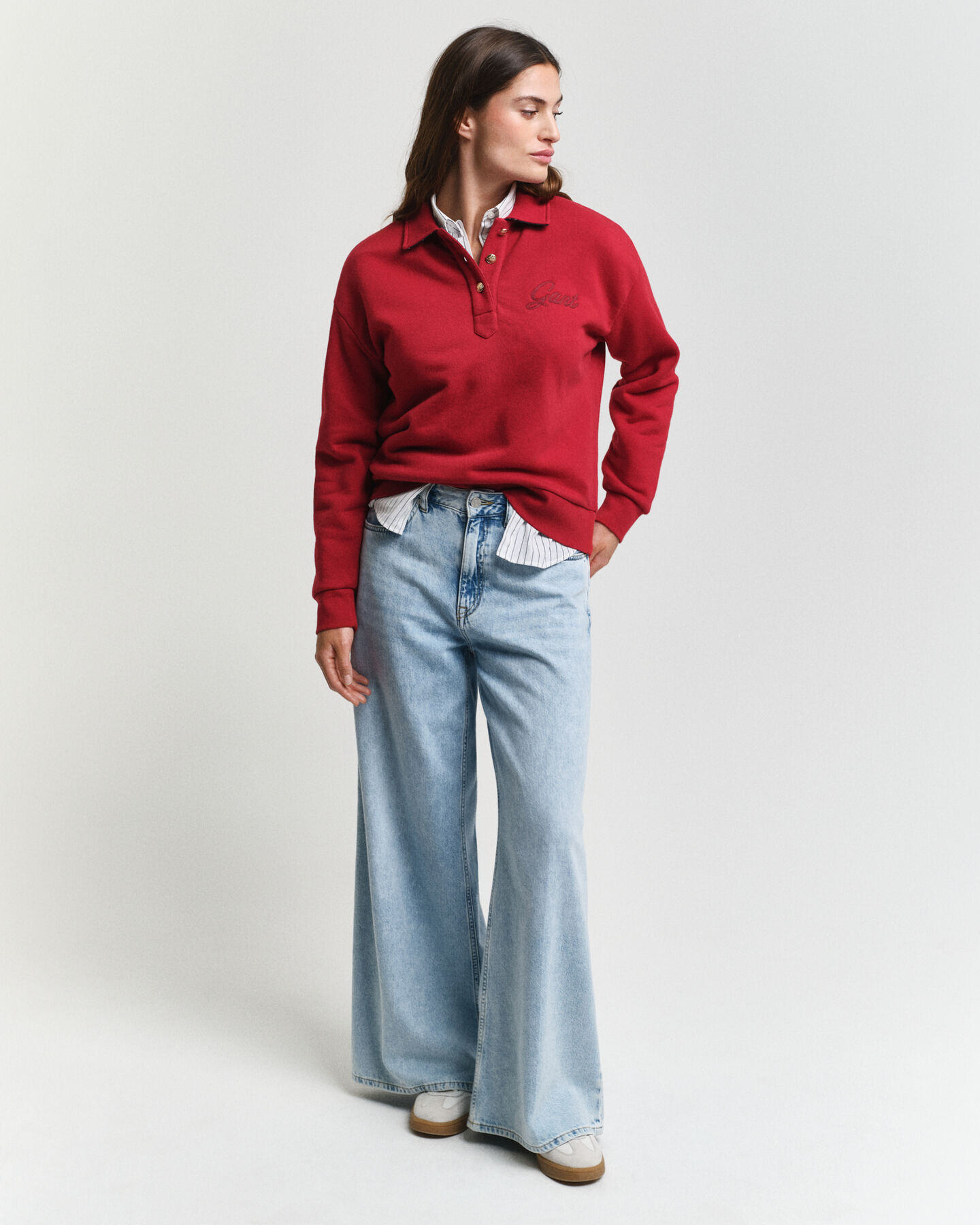 Felpa rugger Script Graphic