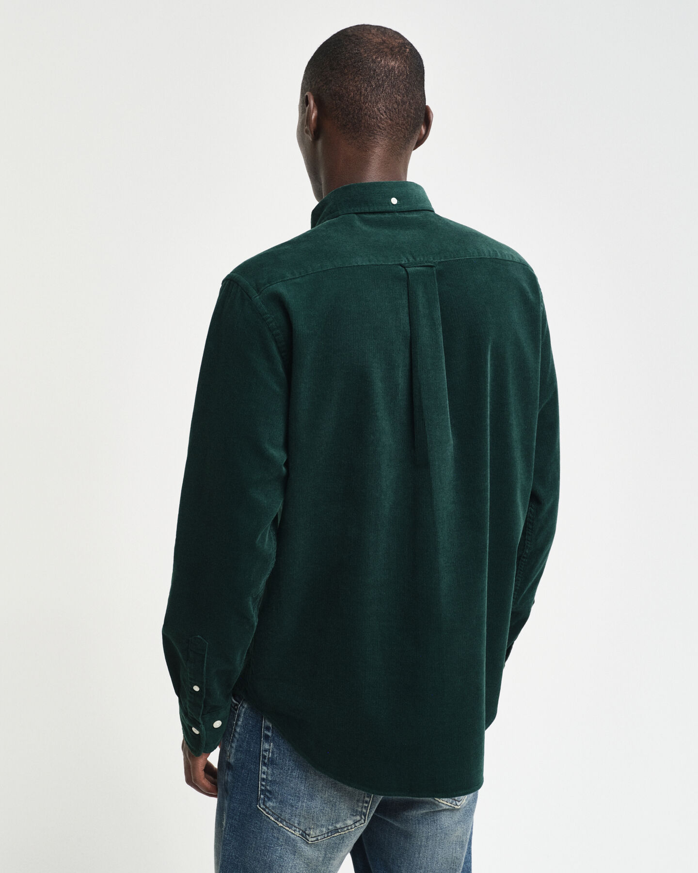 Camicia in velluto a coste regular fit