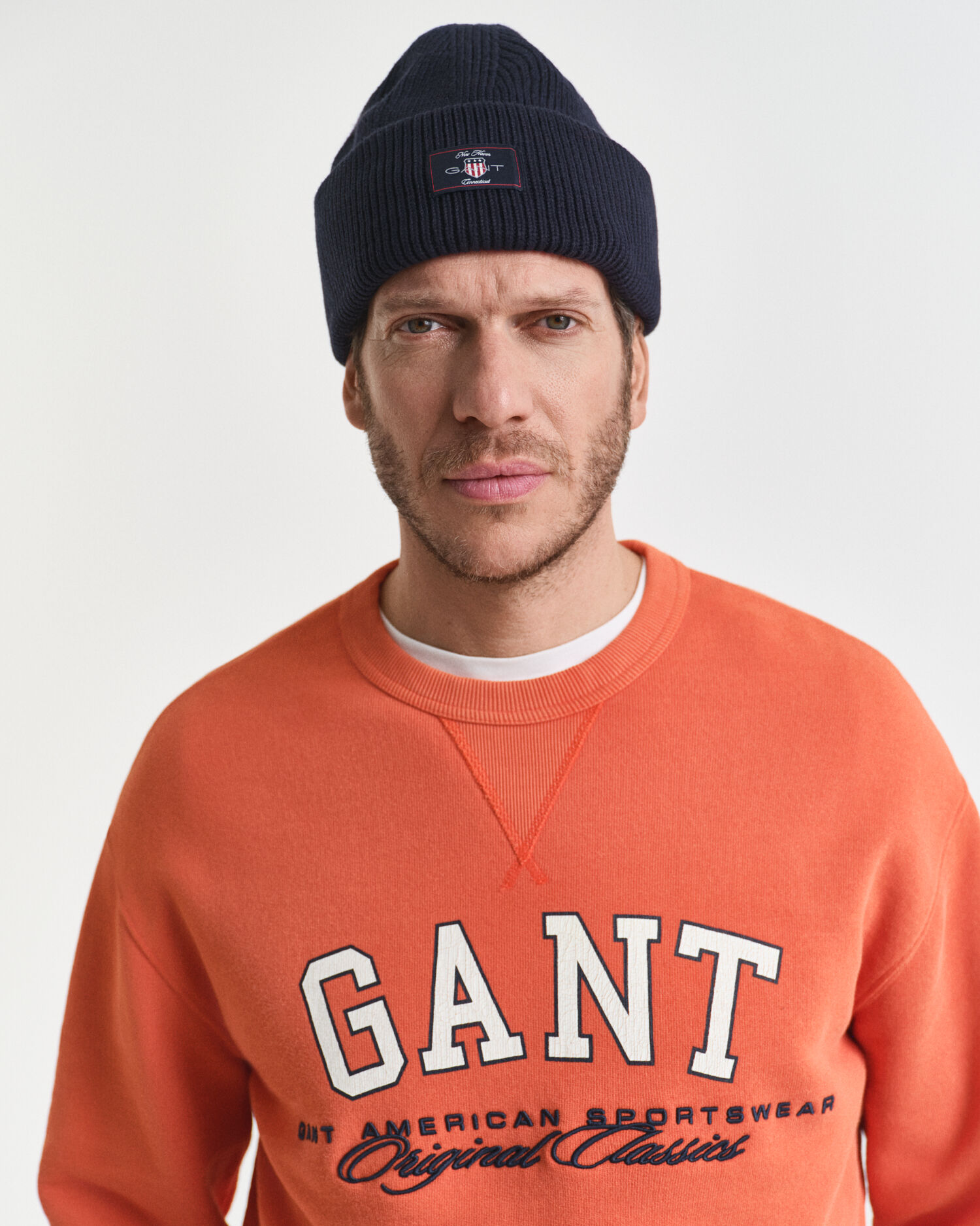 Felpa girocollo stampa College