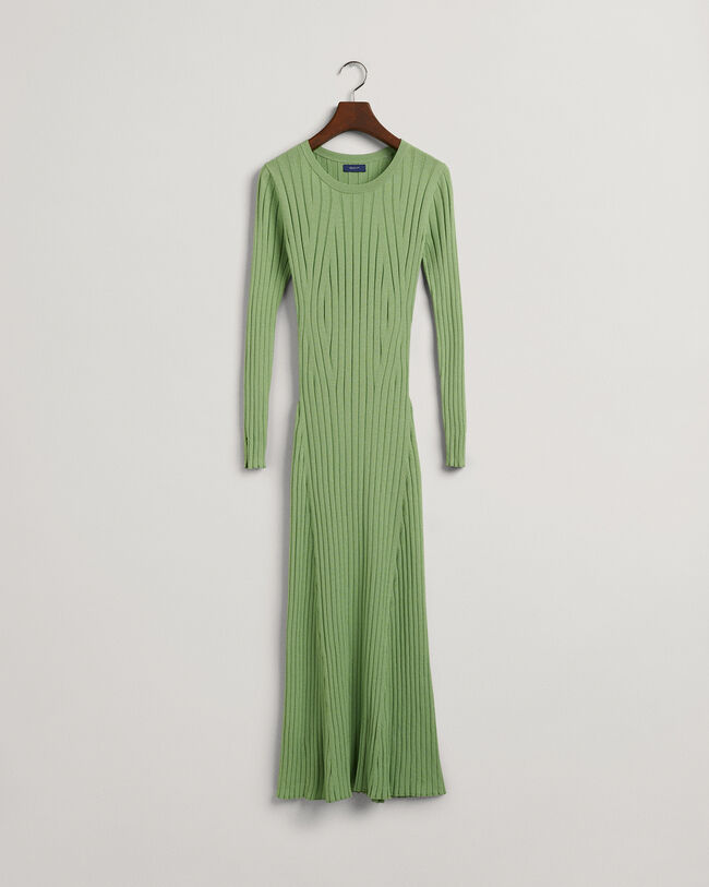 Abito girocollo a coste