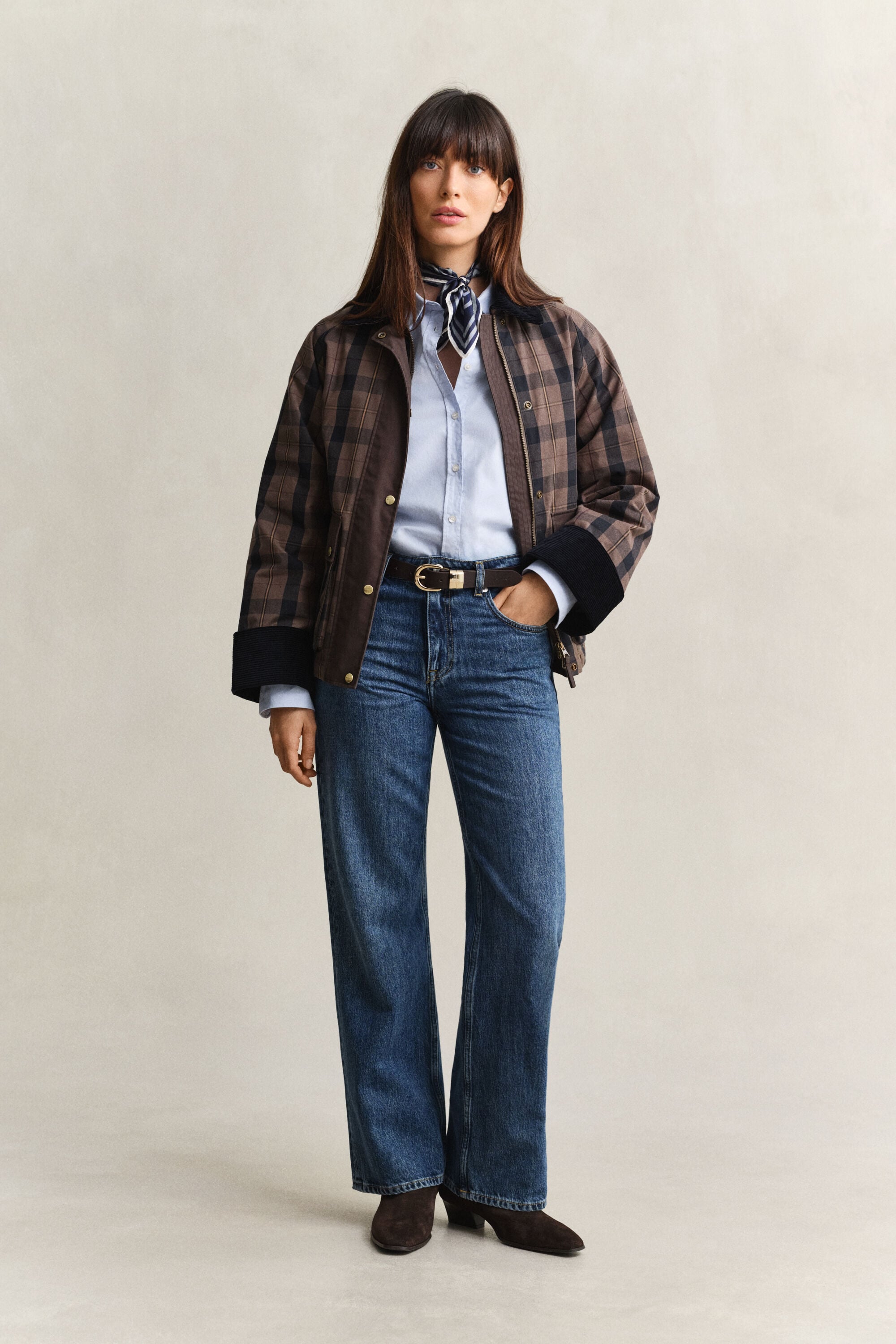 Camicia Oxford elasticizzata