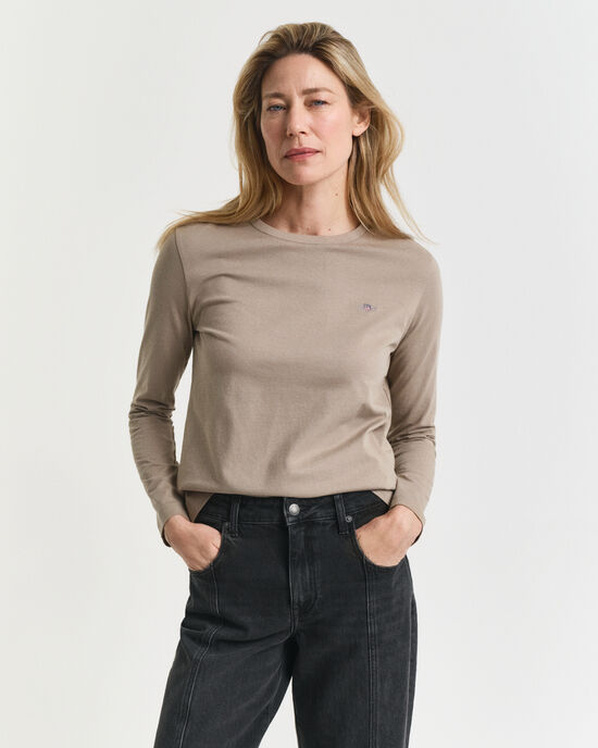 T-Shirt Shield a maniche lunghe