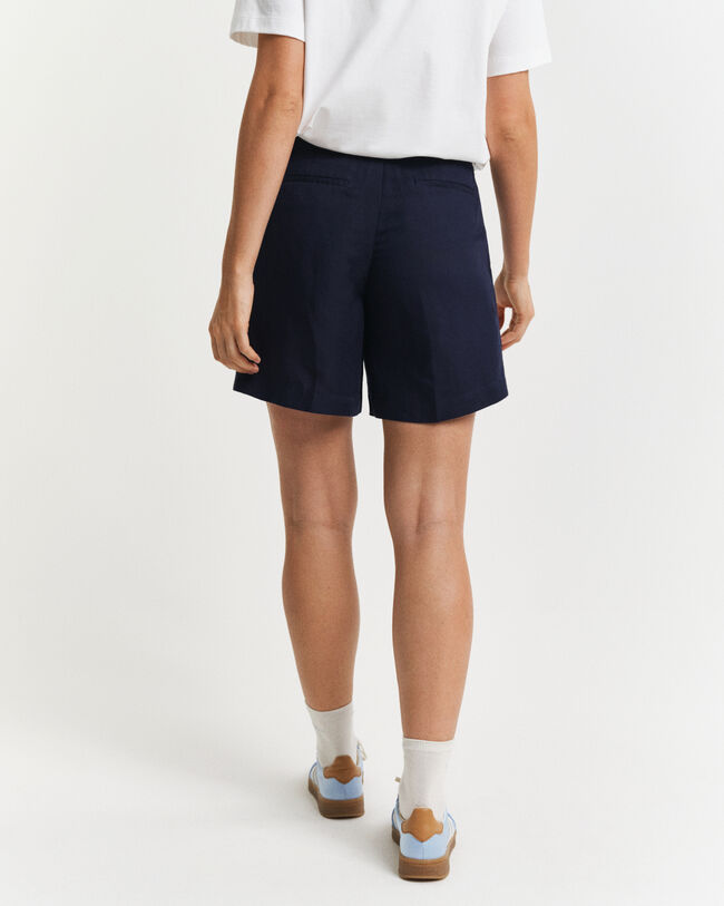 Pantaloncini di lino sartoriali