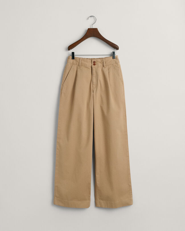 Pantaloni chino con piega a cannoncino Teen Girls