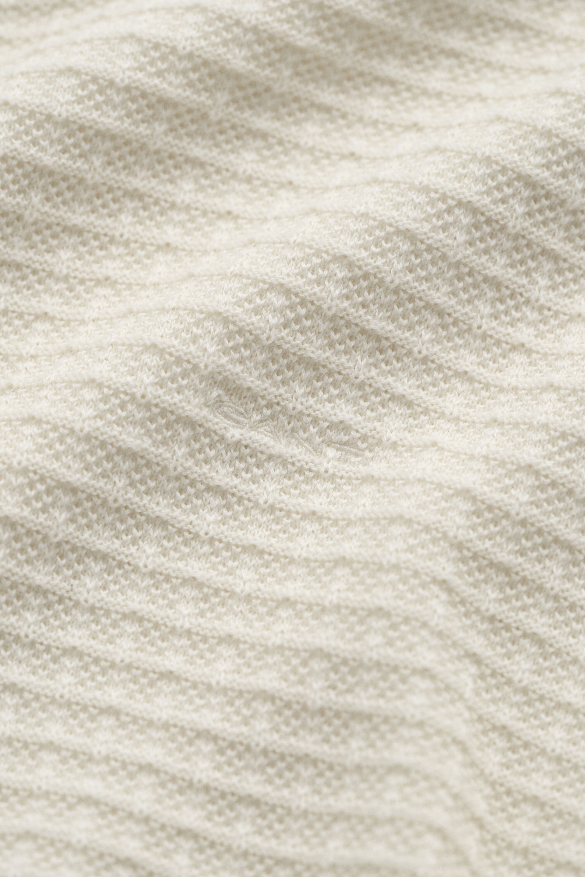 Maglia girocollo testurizzata
