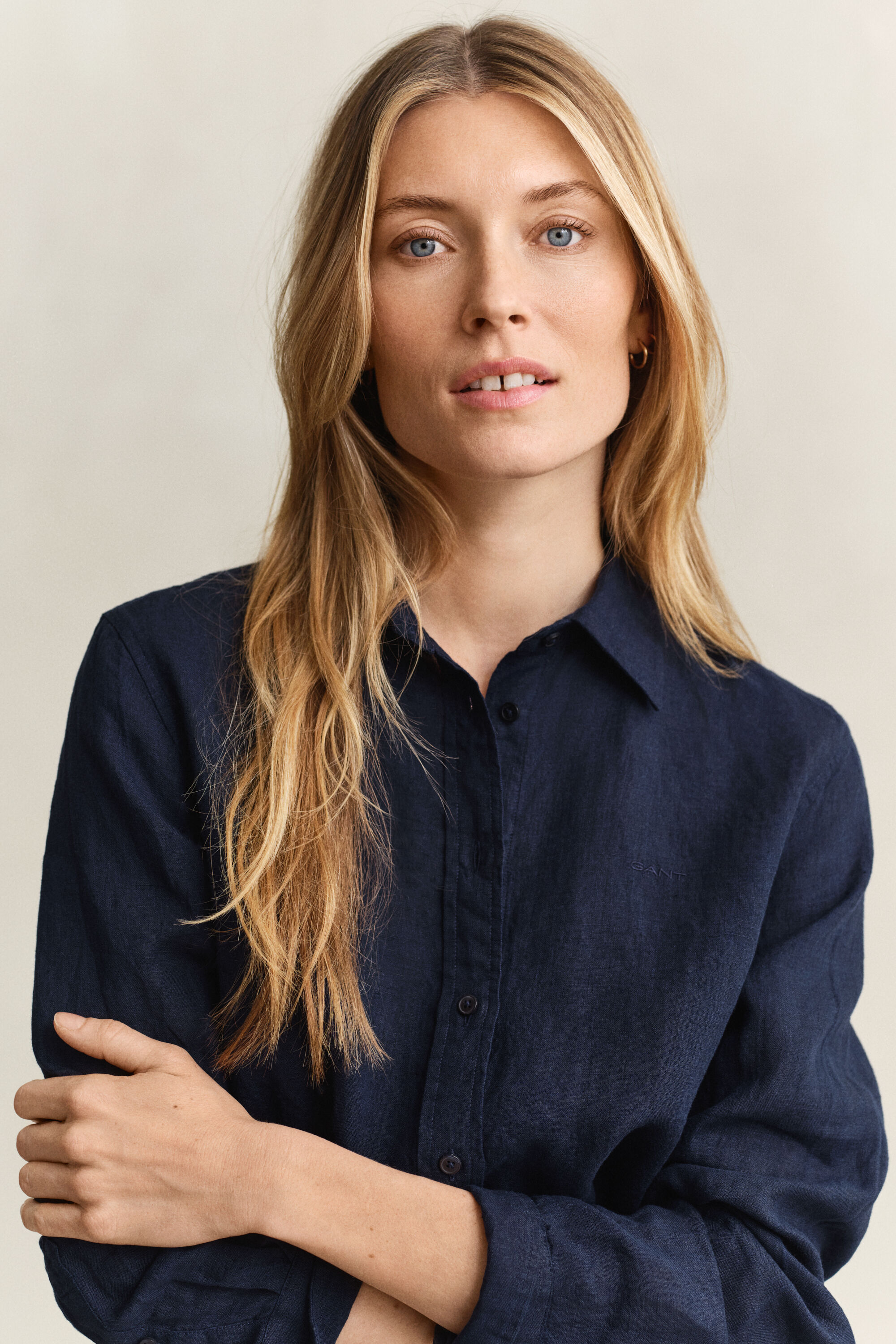 Camicia di lino regular fit