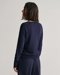 Maglia girocollo in maglia fine