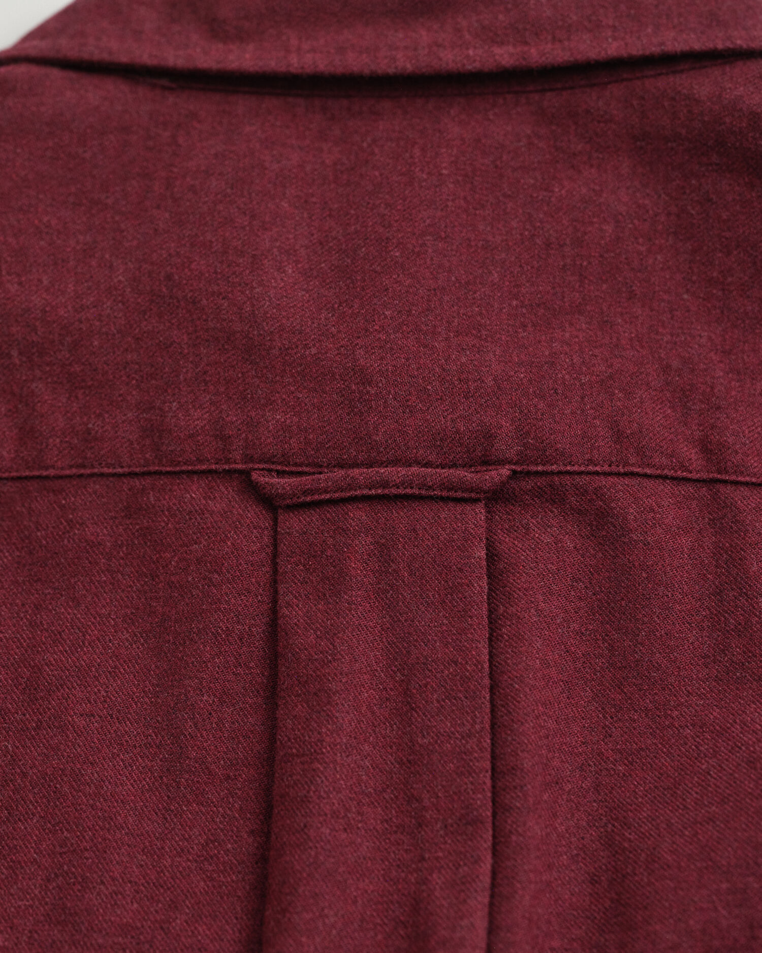 Camicia in flanella mélange regular fit