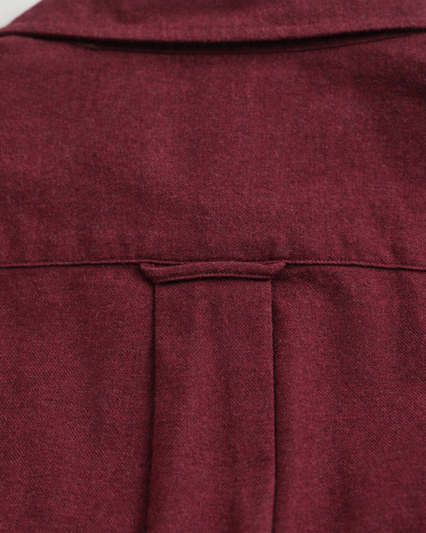 Camicia in flanella mélange regular fit