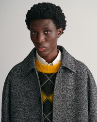 Impermeabile in lana