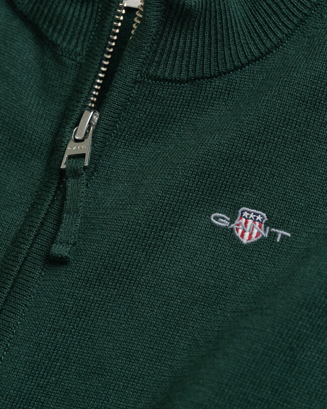 Cardigan Shield in cotone con zip Kids