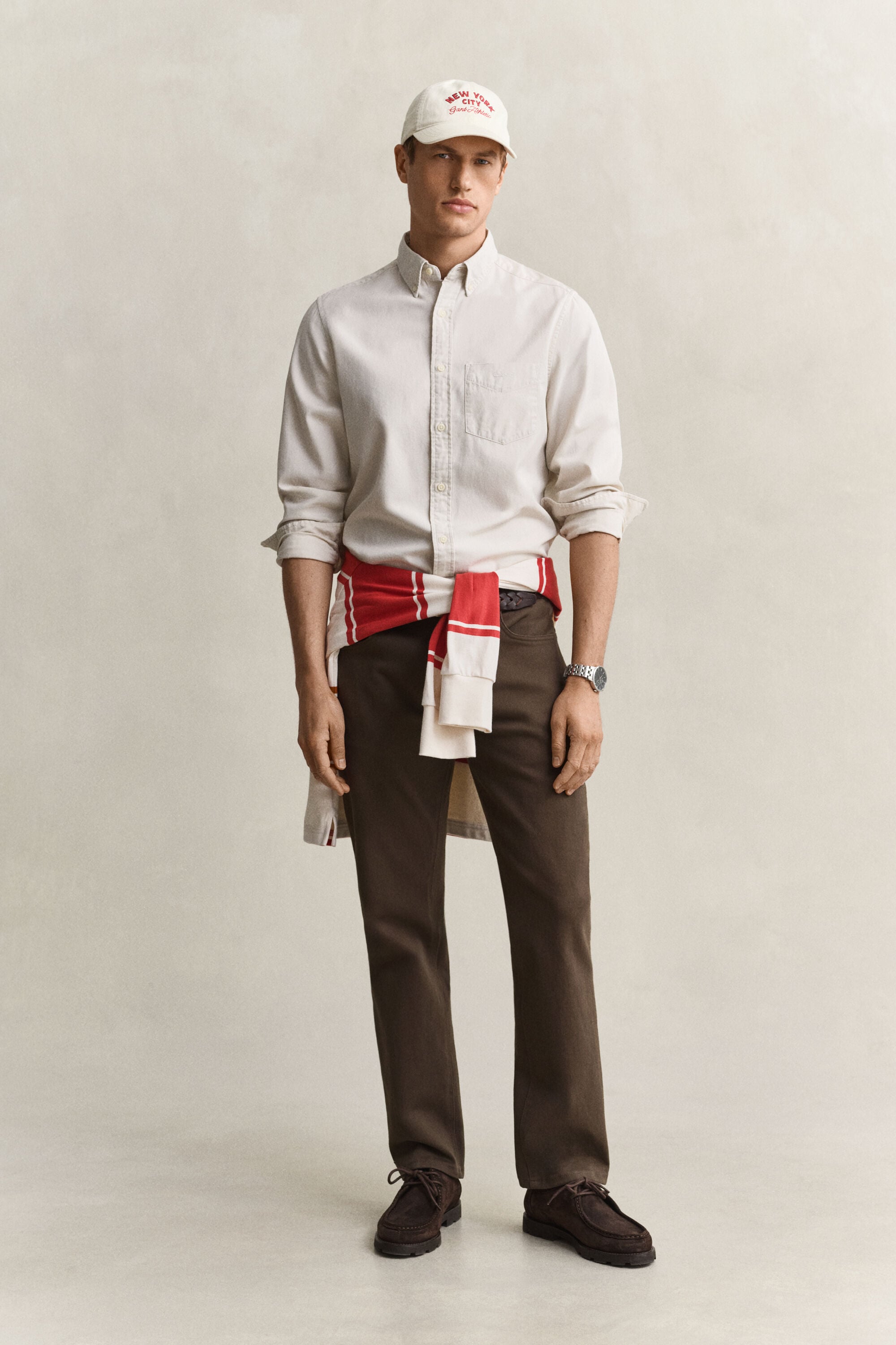 Camicia in twill regular fit