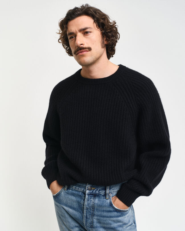 Maglia girocollo in cashmere