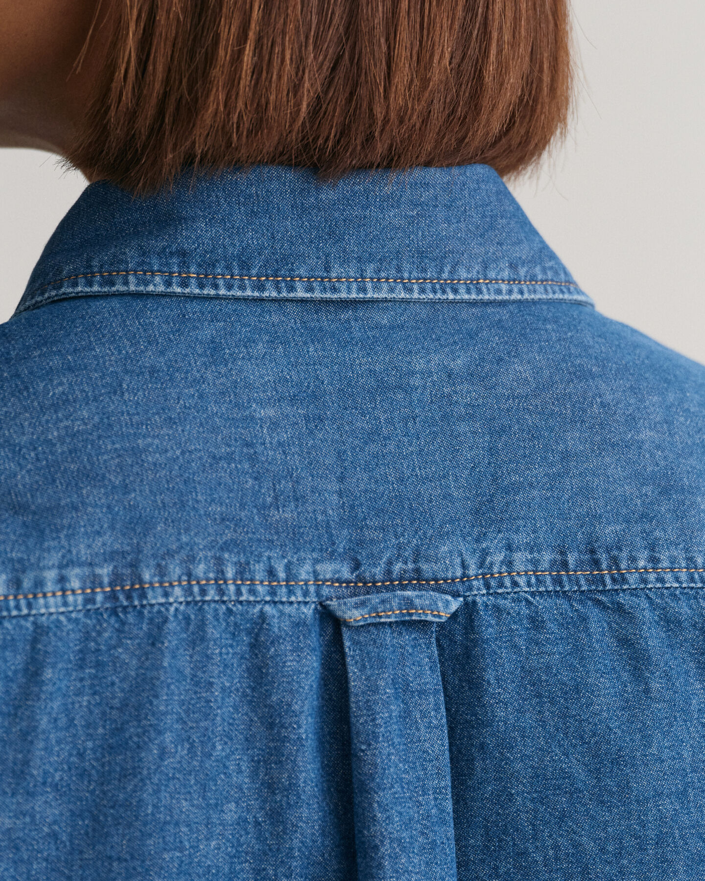 Camicia in denim oversize