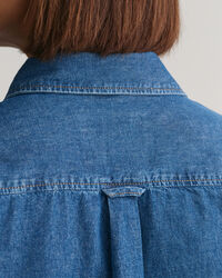Camicia in denim oversize