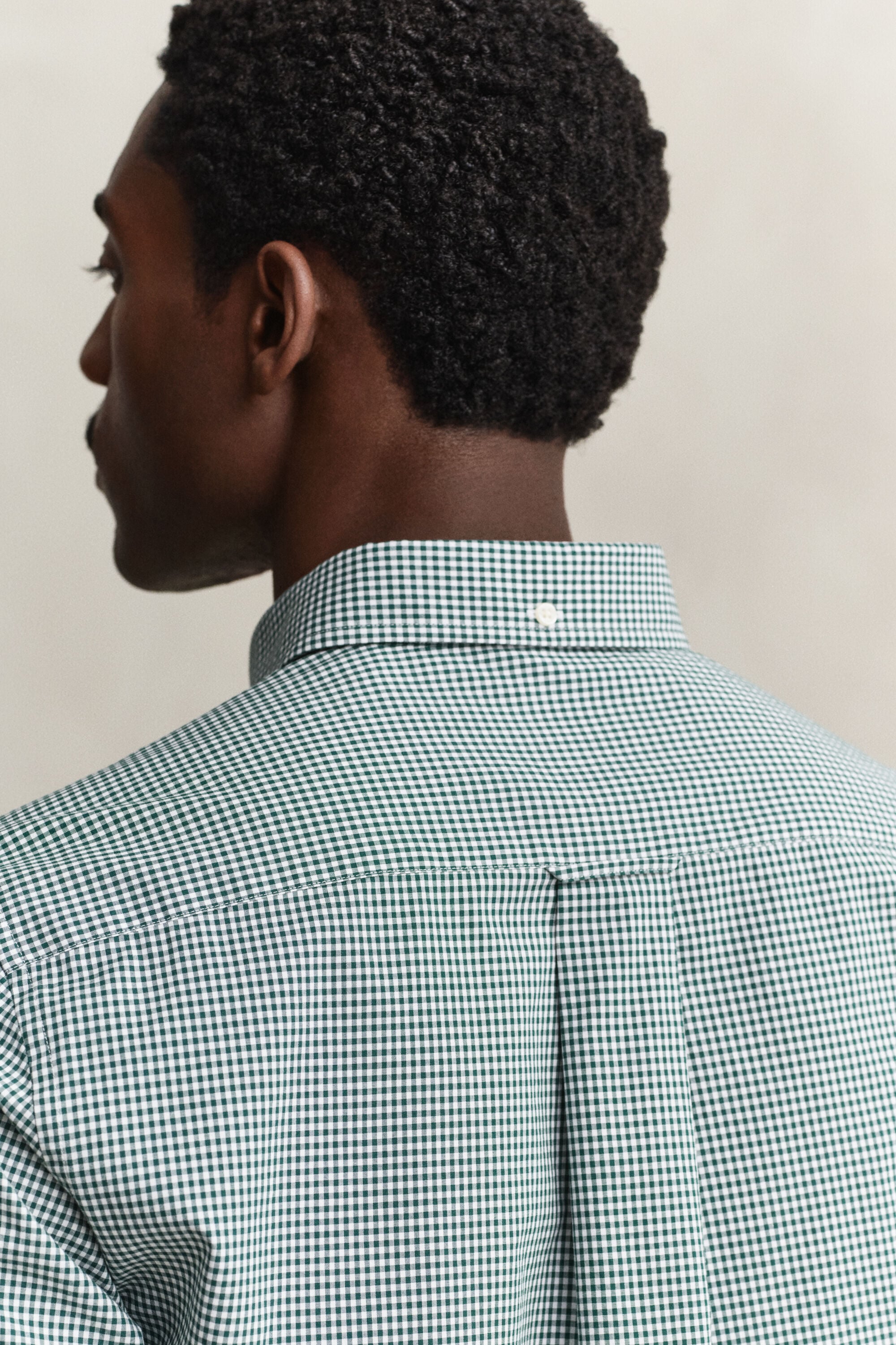 Camicia classica in popeline percalle