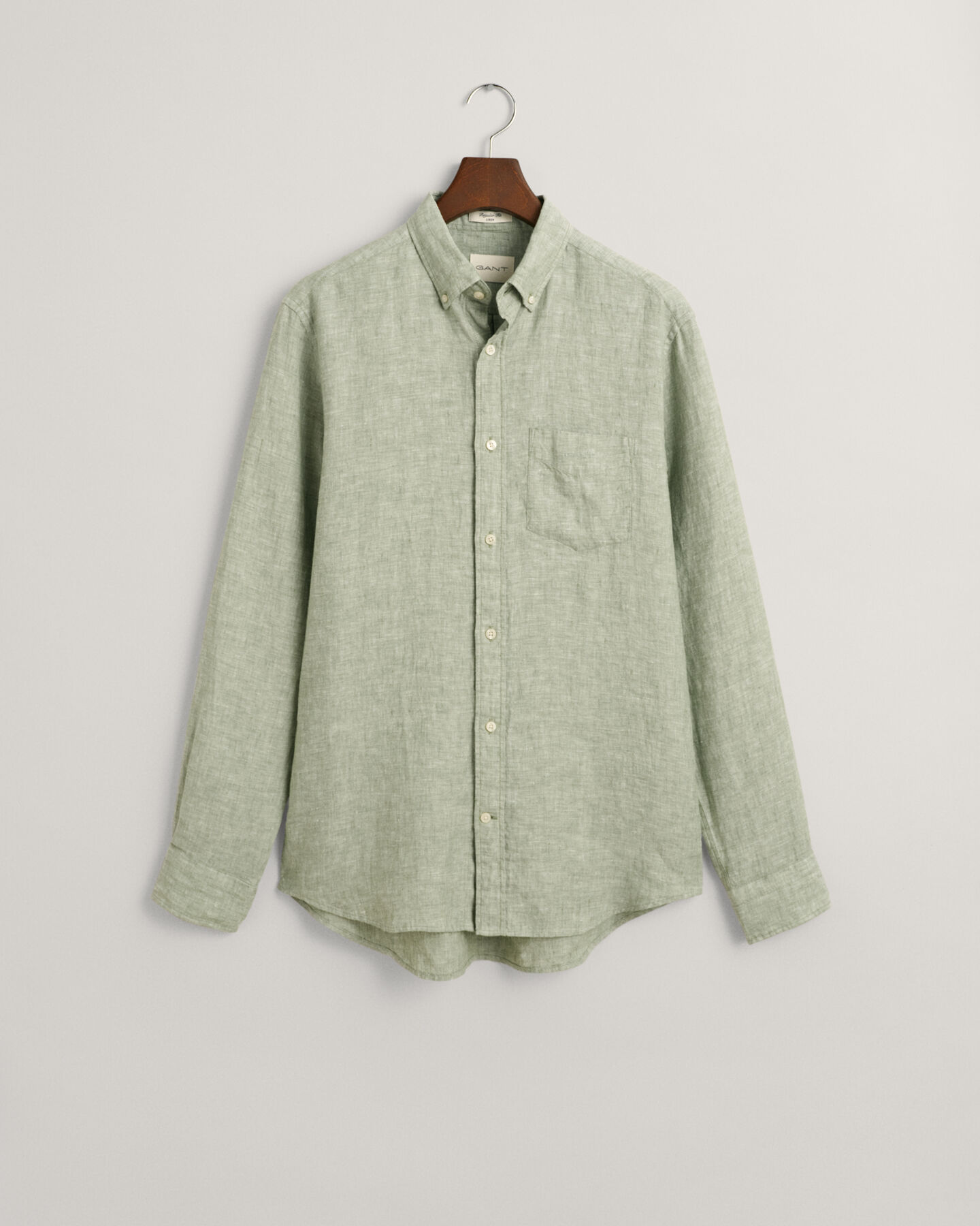 Camicia di lino regular fit