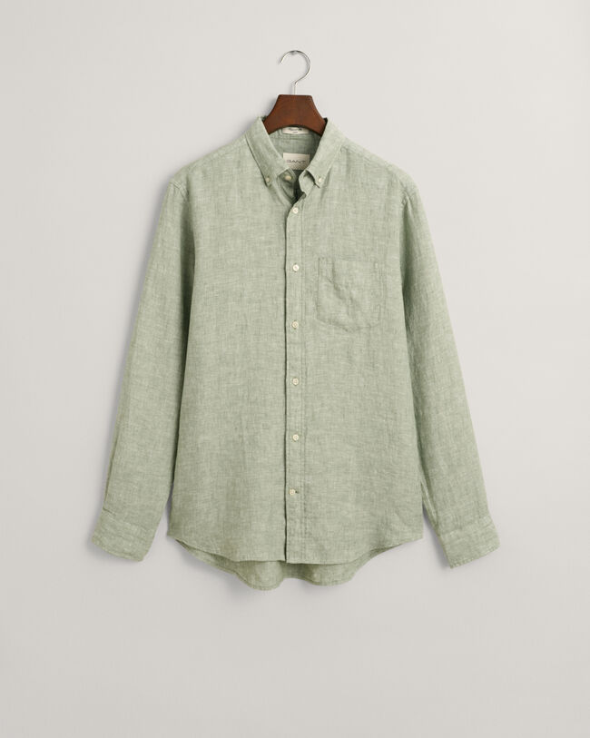 Camicia di lino regular fit