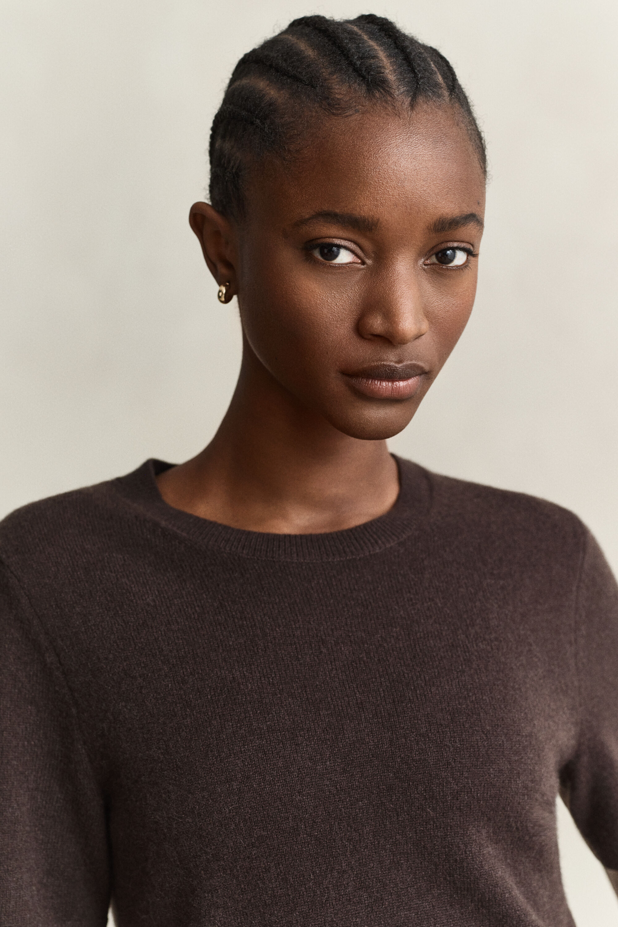 Maglia a maniche corte in cashmere