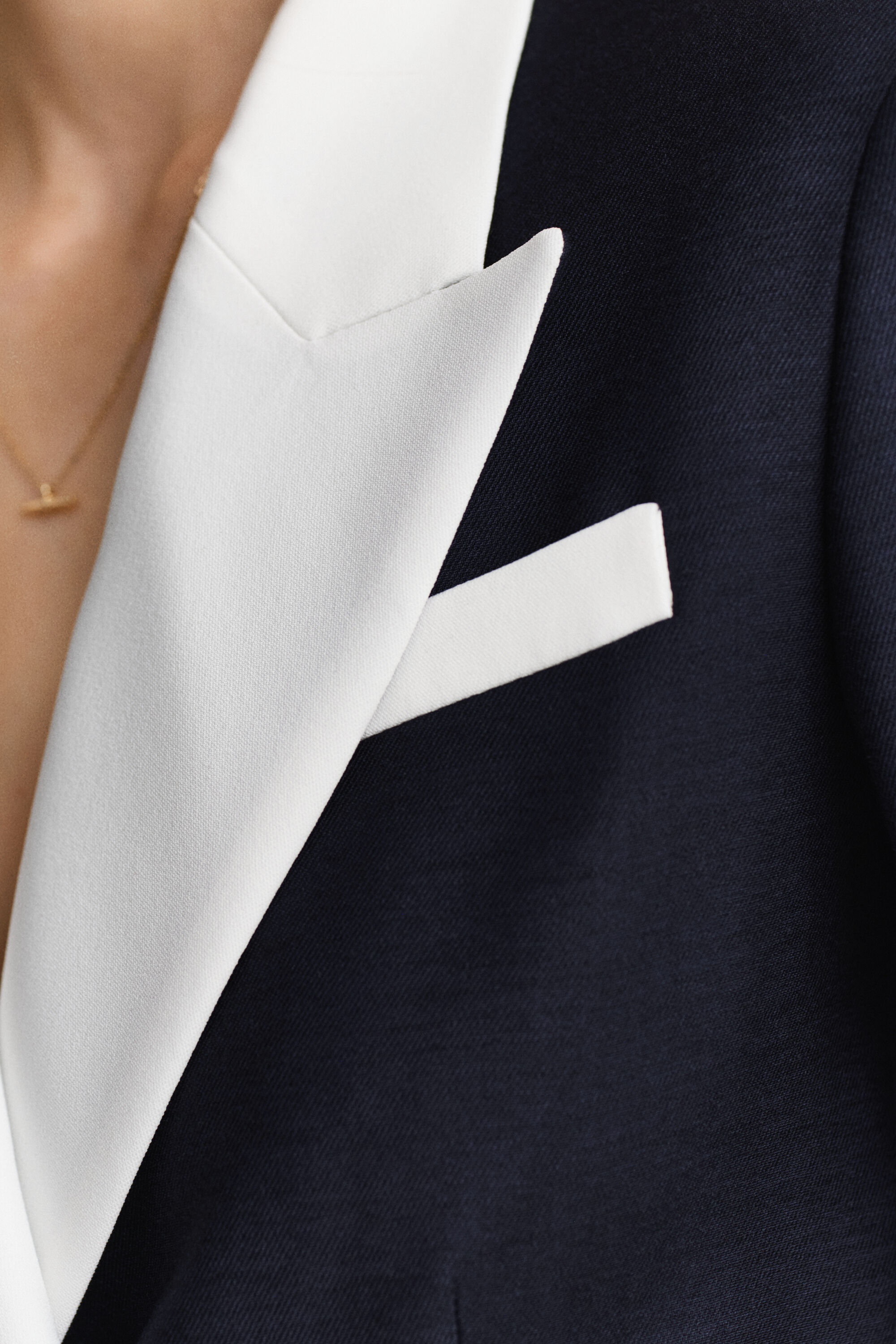 Blazer Club in un colore a contrasto