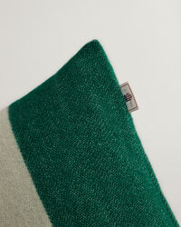Cuscino di lana a righe